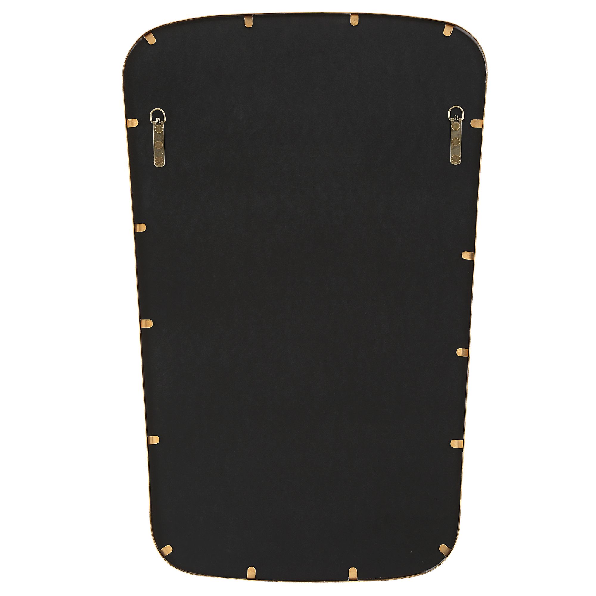 Image 6 Cinnabar Road Orion Gold Leaf 22" x 34" Wall Mirror more views