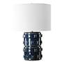 2_Cinnabar Road Poseidon Rich Blue Ceramic Accent Table Lamp