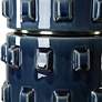 4_Cinnabar Road Poseidon Rich Blue Ceramic Accent Table Lamp more views