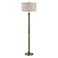 Cinnabar Road Prescott Antique Brass Metal Floor Lamp