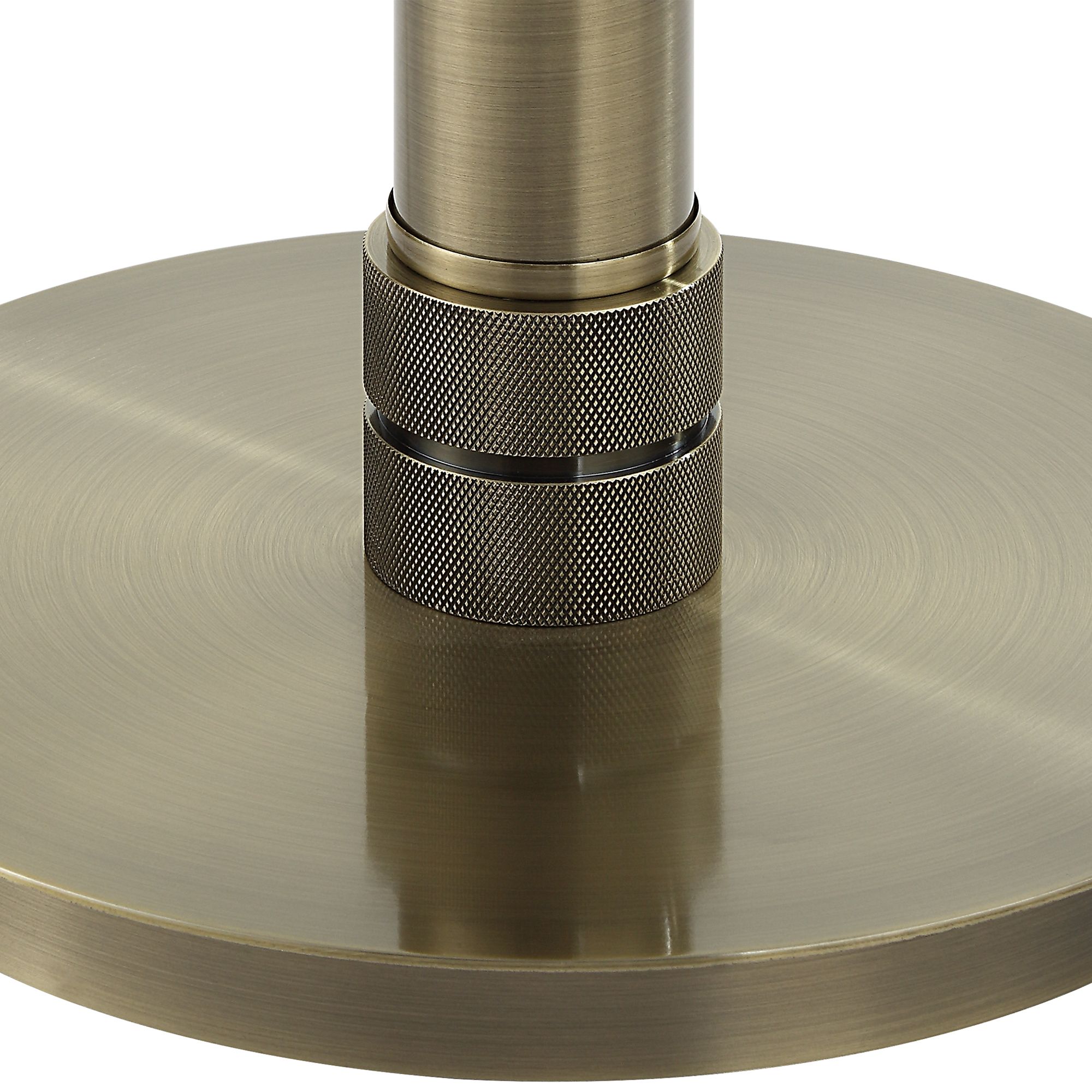 Image 4 Cinnabar Road Prescott Antique Brass Metal Floor Lamp more views