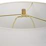 6_Cinnabar Road Presidio Satin White Ceramic Table Lamp more views
