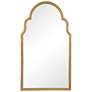2_Cinnabar Road Quinn Gold 21" x 37" Arch Top Wall Mirror