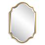 2_Cinnabar Road Regency Rich Gold Leaf 27" x 40 1/2" Wall Mirror