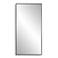 Cinnabar Road Reid Black 20" x 40" Rectangular Wall Mirror