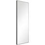 5_Cinnabar Road Reid Black 20" x 60" Wall/Floor Mirror more views