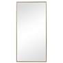 2_Cinnabar Road Reid Gold 20" x 40" Rectangular Wall Mirror