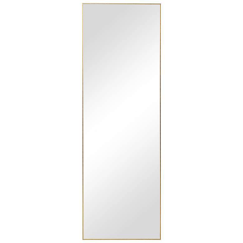 Image 2 Cinnabar Road Reid Gold 20" x 60" Wall/Floor Mirror