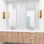 3_Cinnabar Road Reid Gold 20" x 60" Wall/Floor Mirror more views