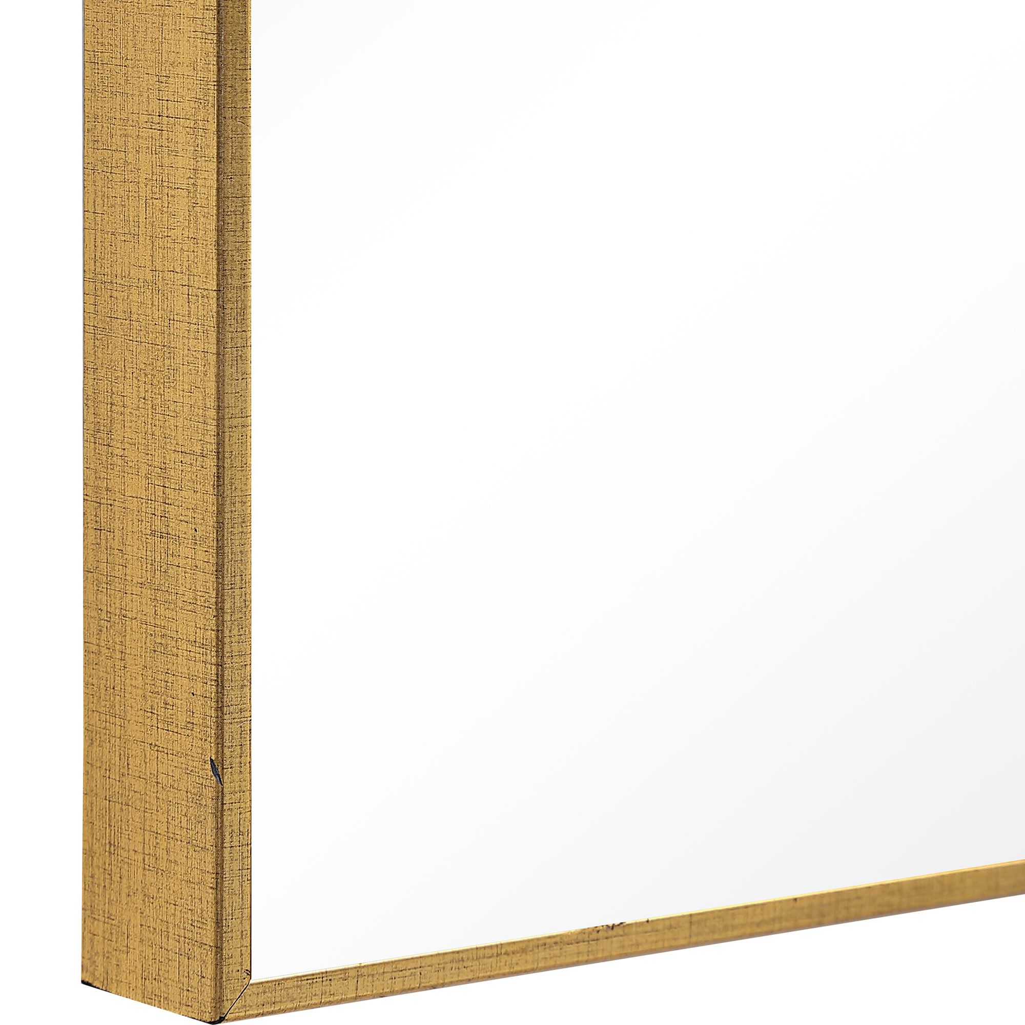 Cinnabar Road Reid Gold 20" x 60" Wall/Floor Mirror Image 6
