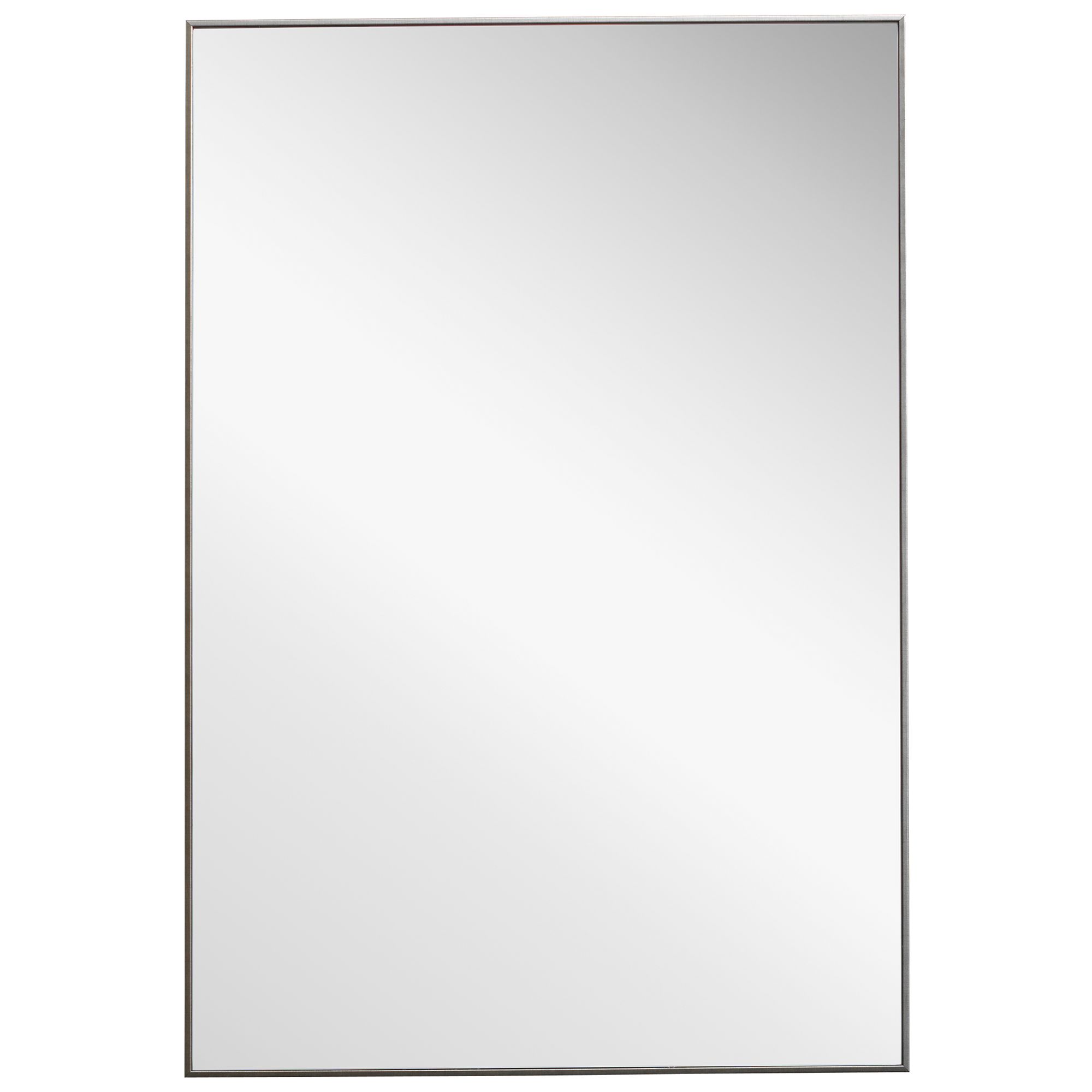 Image 2 Cinnabar Road Reid Silver 21" x 31" Rectangular Wall Mirror