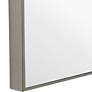 5_Cinnabar Road Reid Silver 21" x 31" Rectangular Wall Mirror more views