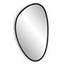 2_Cinnabar Road Reserve Black 21" x 36" Asymmetrical Wall Mirror