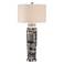 Cinnabar Road Roanoake Dark Gray Ceramic Table Lamp