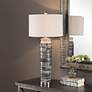 1_Cinnabar Road Roanoake Dark Gray Ceramic Table Lamp