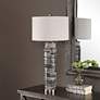 3_Cinnabar Road Roanoake Dark Gray Ceramic Table Lamp more views