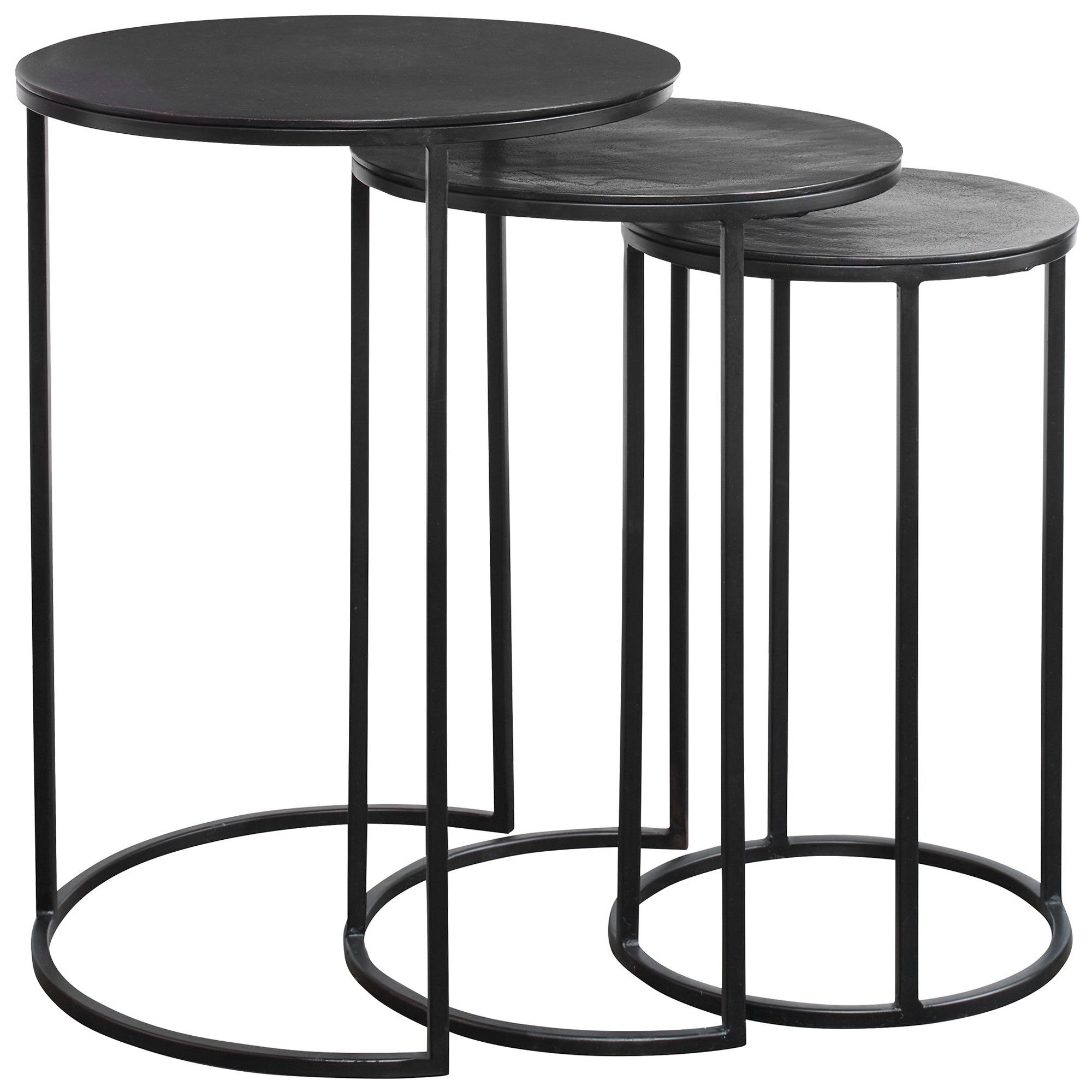 Image 2 Cinnabar Road Robin Rich Espresso Nesting Tables Set of 3