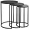 Cinnabar Road Robin Rich Espresso Nesting Tables Set of 3