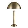 2_Cinnabar Road Saba 26 1/2" High Antique Brass Dome Table Lamp