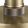 4_Cinnabar Road Saba 26 1/2" High Antique Brass Dome Table Lamp more views