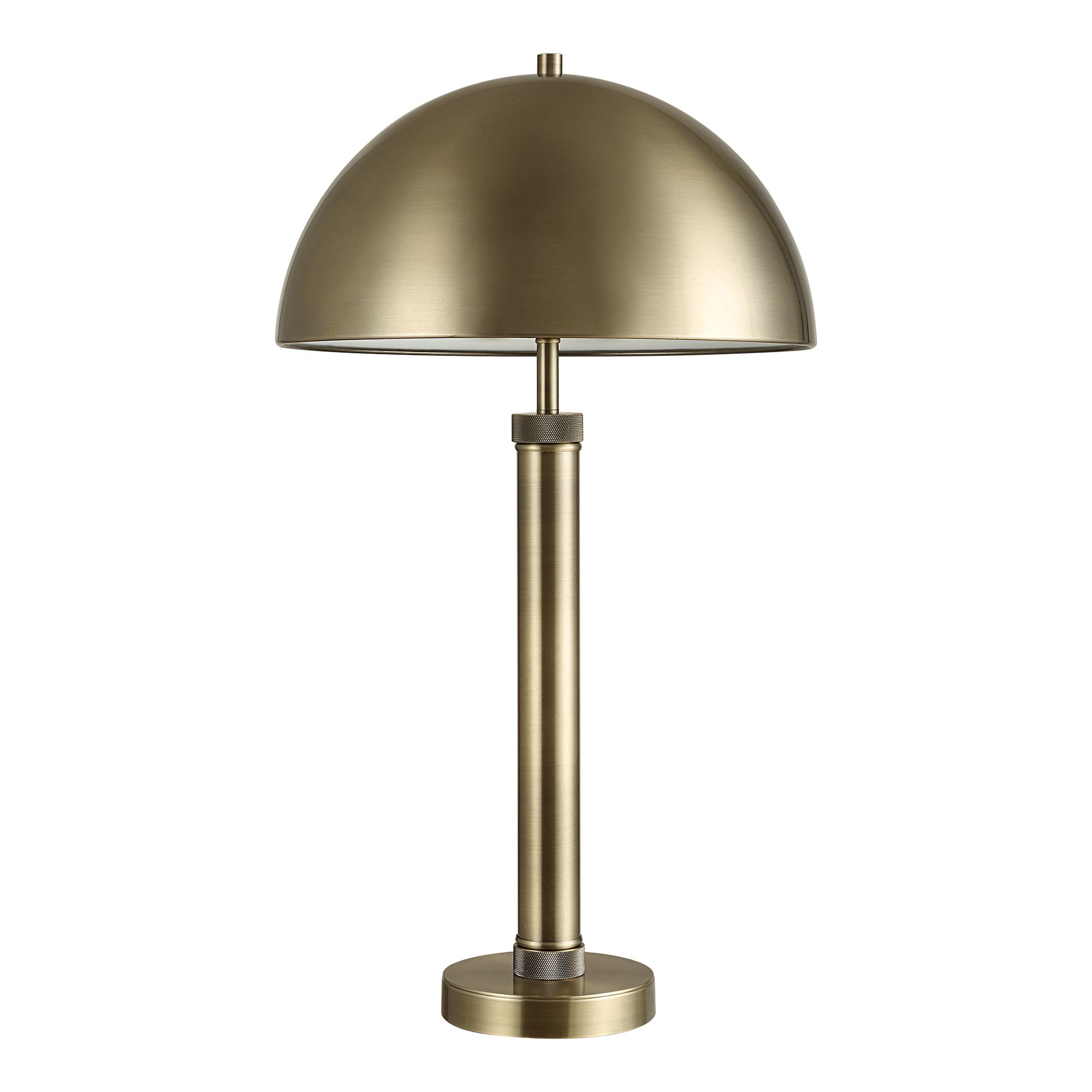 Cinnabar Road San Saba 26 1/2" High Antique Brass Dome Table Lamp