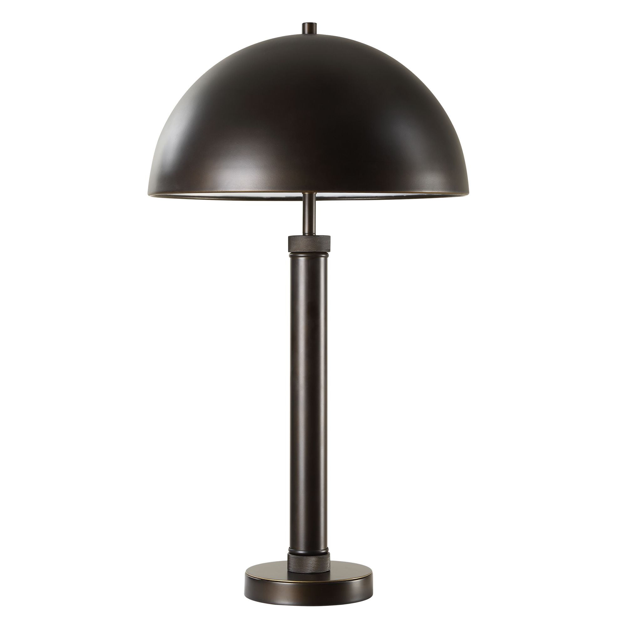 Image 2 Cinnabar Road San Saba Dark Bronze Dome Table Lamp
