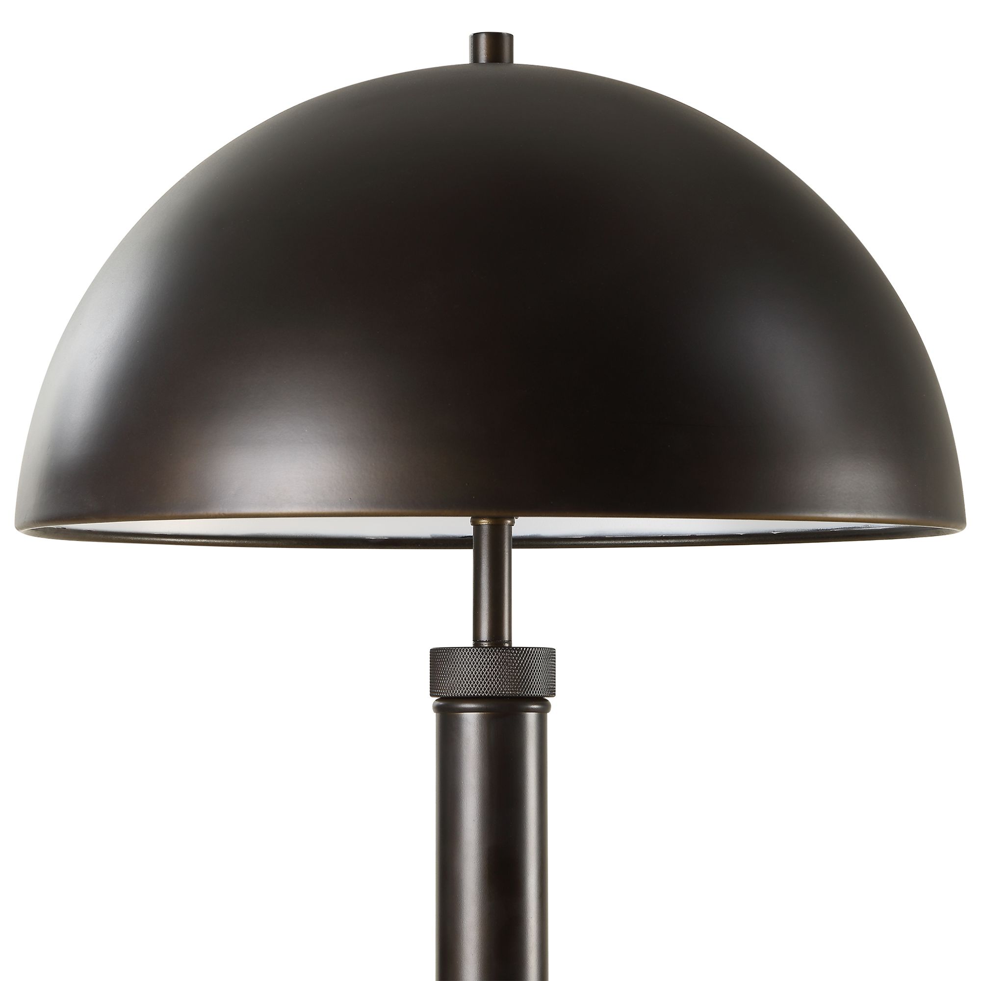 Image 5 Cinnabar Road San Saba Dark Bronze Dome Table Lamp more views