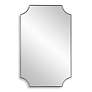 2_Cinnabar Road Saville Satin Black 20" x 32" Wall Mirror