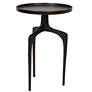 3_Cinnabar Road Sedona 15" Wide Rich Espresso Accent Table more views