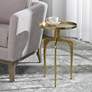 1_Cinnabar Road Sedona 15" Wide Soft Gold Accent Table