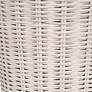 4_Cinnabar Road Shenandoah White Rattan Table Lamp more views
