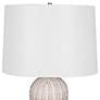 5_Cinnabar Road Shenandoah White Rattan Table Lamp more views