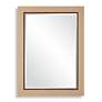 2_Cinnabar Road Solenne Beige 28" x 38" Rectangular Wall Mirror
