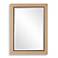 Cinnabar Road Solenne Beige 28" x 38" Rectangular Wall Mirror