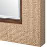 6_Cinnabar Road Solenne Beige 28" x 38" Rectangular Wall Mirror more views