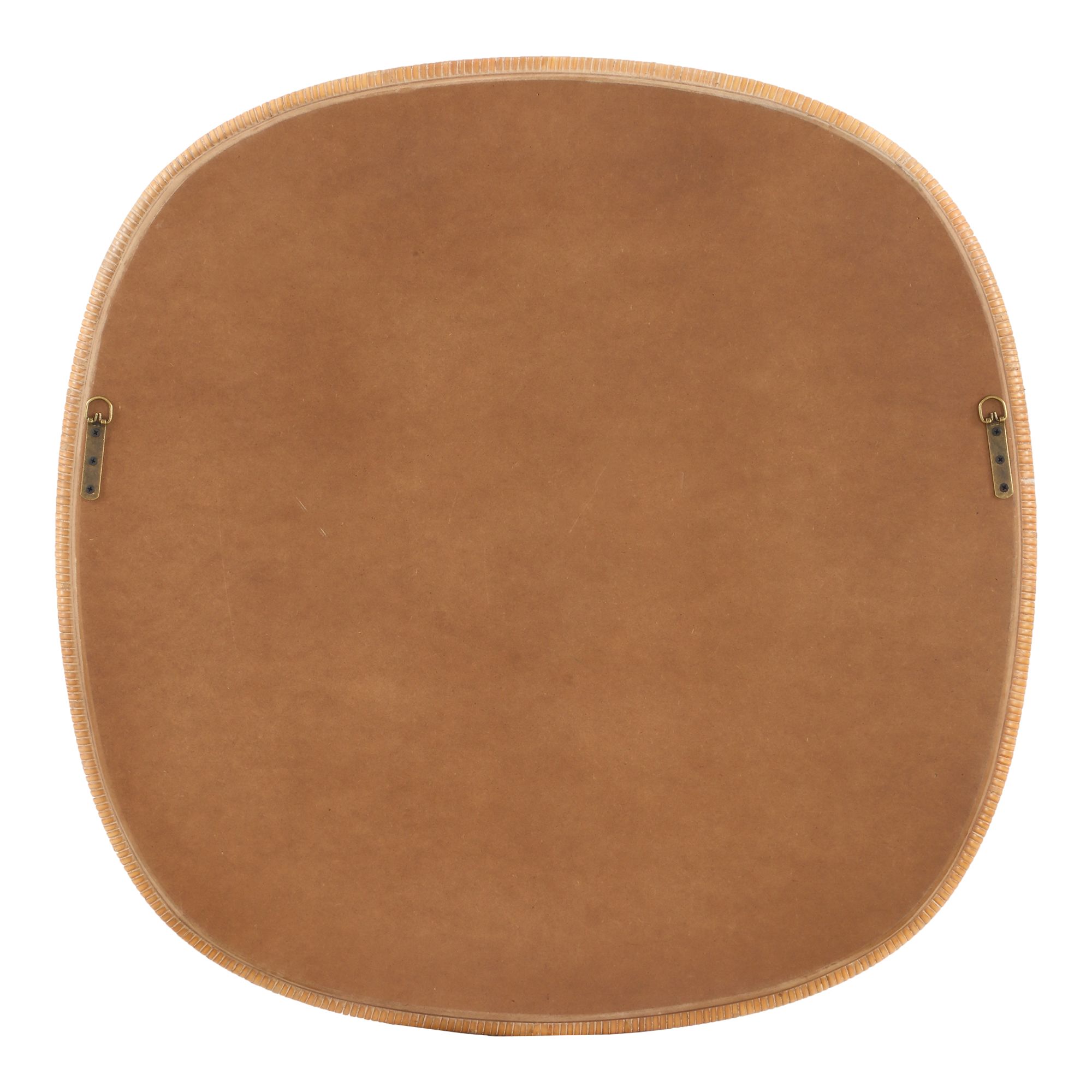 Image 7 Cinnabar Road Stella Vue Natural 34" Round Wall Mirror more views