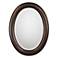 Cinnabar Road Valley Dark Bronze 22 1/4" x 29 1/4" Wall Mirror