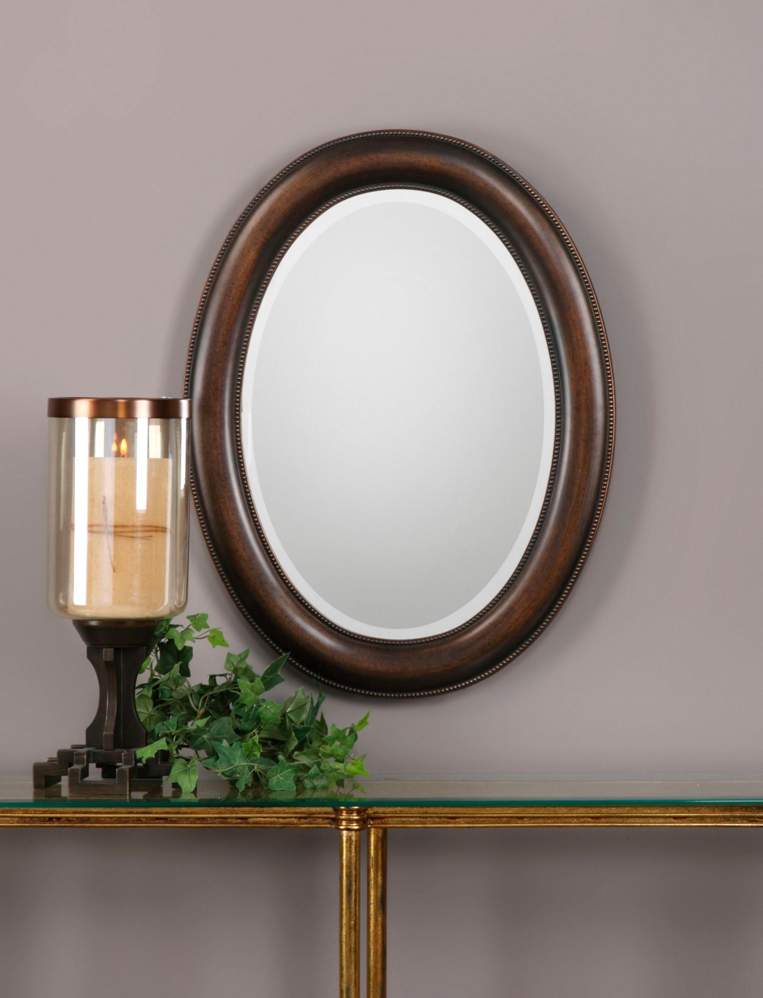 Image 5 Cinnabar Road Valley Dark Bronze 22 1/4" x 29 1/4" Wall Mirror more views