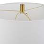5_Cinnabar Road Vidar Blue Ceramic and Gold Metal Table Lamp more views