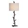 Cinnabar Road Viridian Dark Bronze Tree Branch Table Lamp