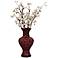 Cinnabar Style Carved 17" High Vase