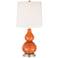 Cinnamon Small Gourd Accent Table Lamp