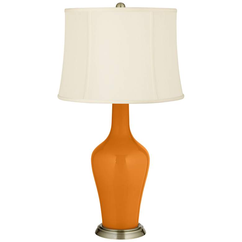 Image 2 Cinnamon Spice Anya Table Lamp with Dimmer
