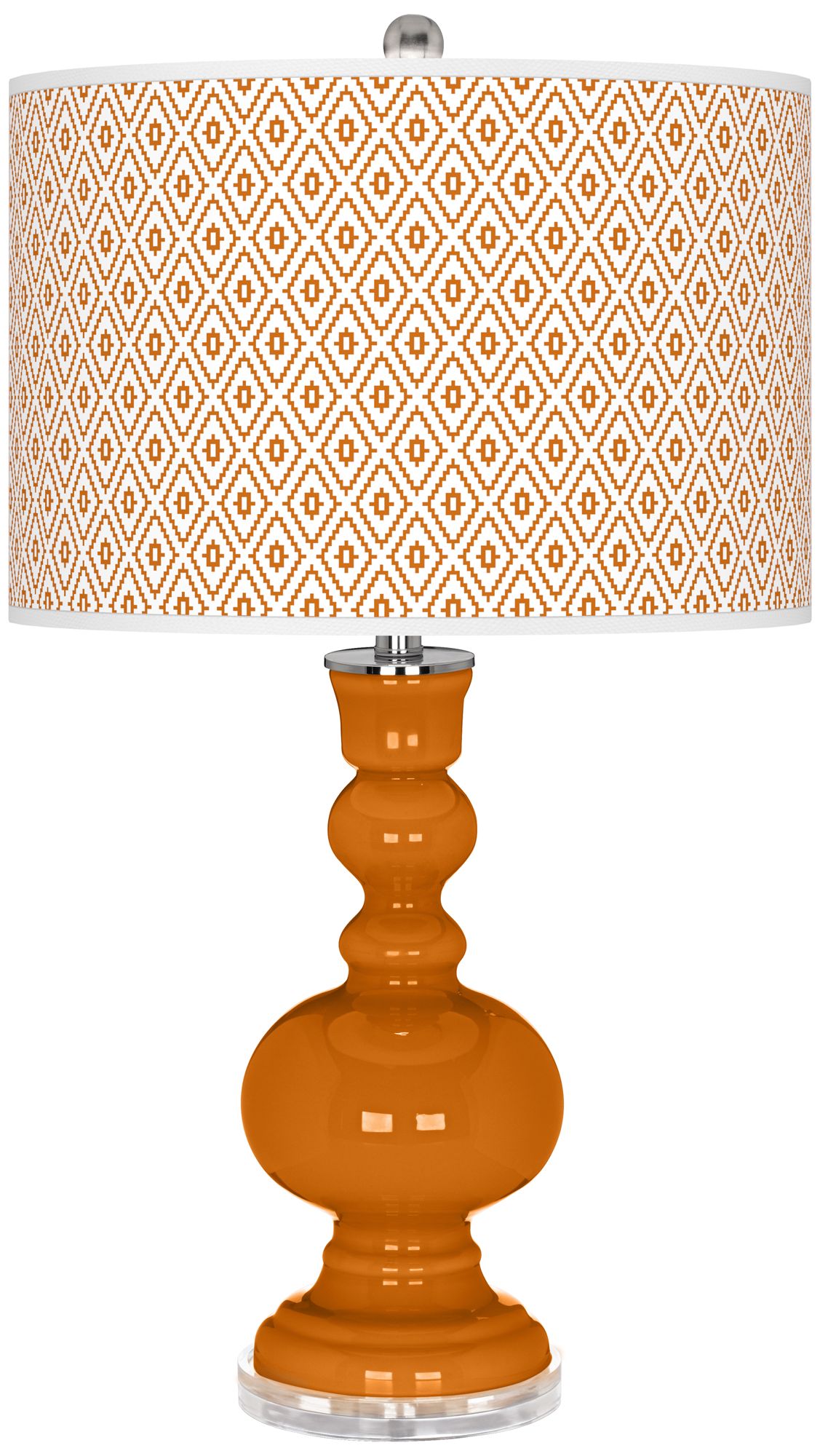 Image Cinnamon Spice Diamonds Apothecary Table Lamp