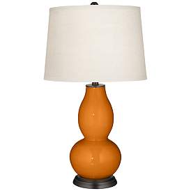 Image2 of Cinnamon Spice Double Gourd Table Lamp
