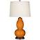 Cinnamon Spice Double Gourd Table Lamp