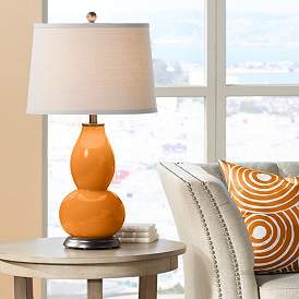 Image1 of Cinnamon Spice Double Gourd Table Lamp