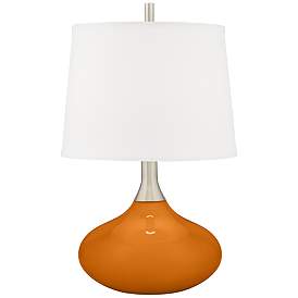 Image2 of Cinnamon Spice Felix Modern Table Lamp with Table Top Dimmer
