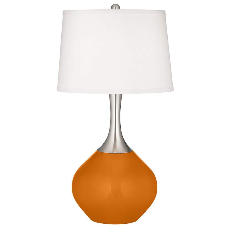 Image 2 Cinnamon Spice Spencer Table Lamp with Dimmer