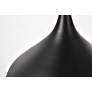 6_Circa 12 1/2" Wide Black Dome Pendant Light more views